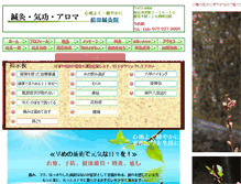 Tablet Screenshot of maedashinkyuin.tiny.jp